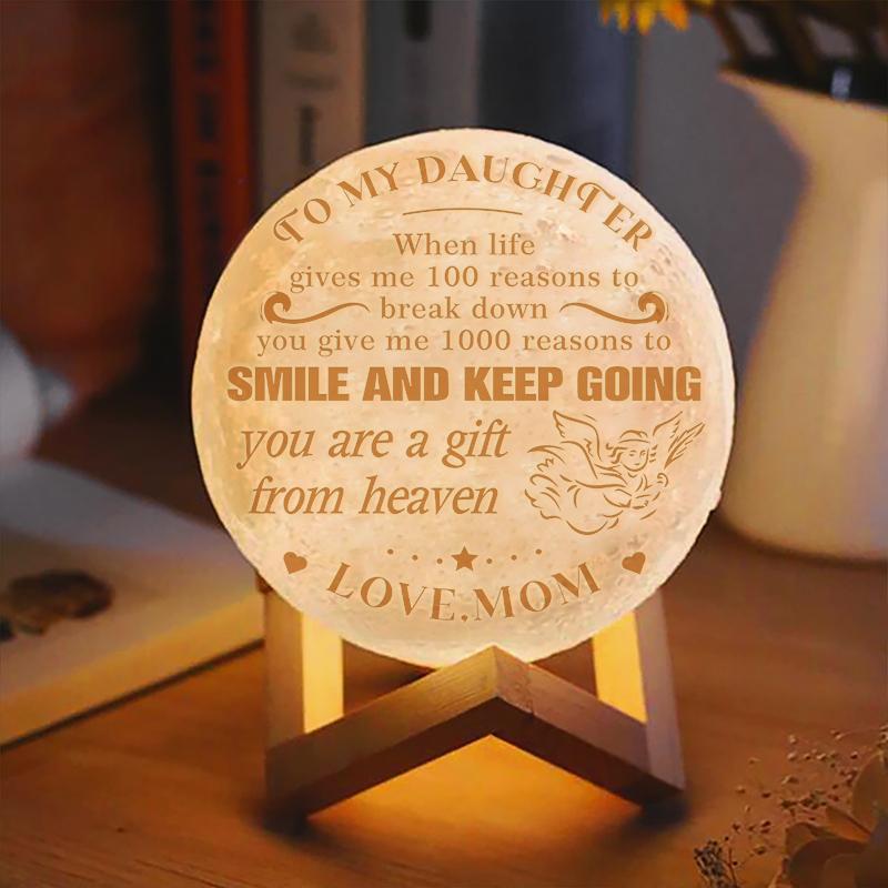 Mom To Daughter - You Are A Gift From Heaven - Moon Light - Homesmil