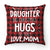 Mom To Daughter - Big Christmas Hugs To You - Pillow Case