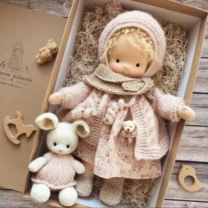 (New) Handmade Waldorf Doll - Annie-Best gift!