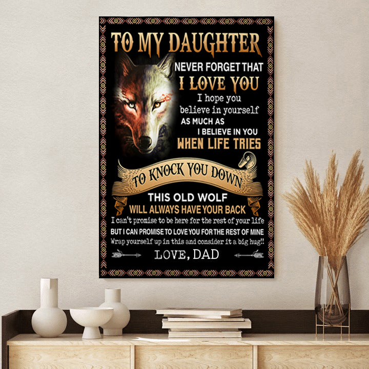 To My Son - Never Forget - Poster Gift