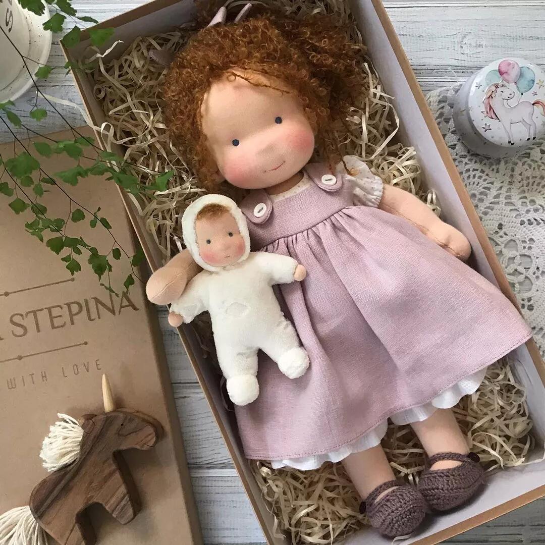 Handmade Waldorf Doll - Gail-Best gift!