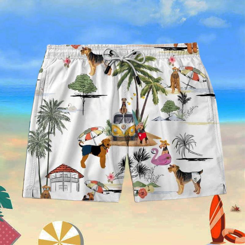 AIREDALE TERRIER Beach Shorts