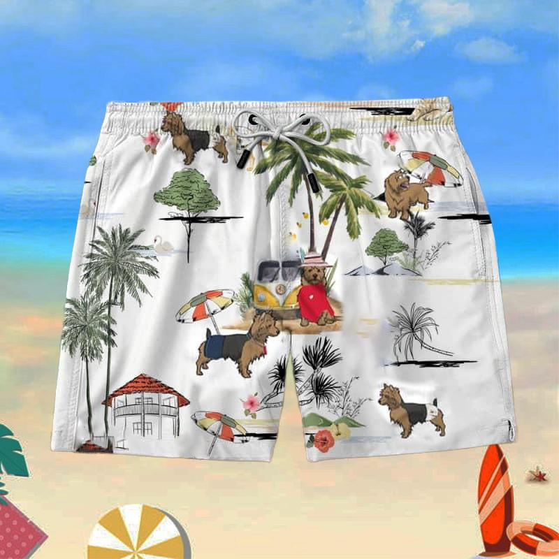 Australian Terrier Beach Shorts