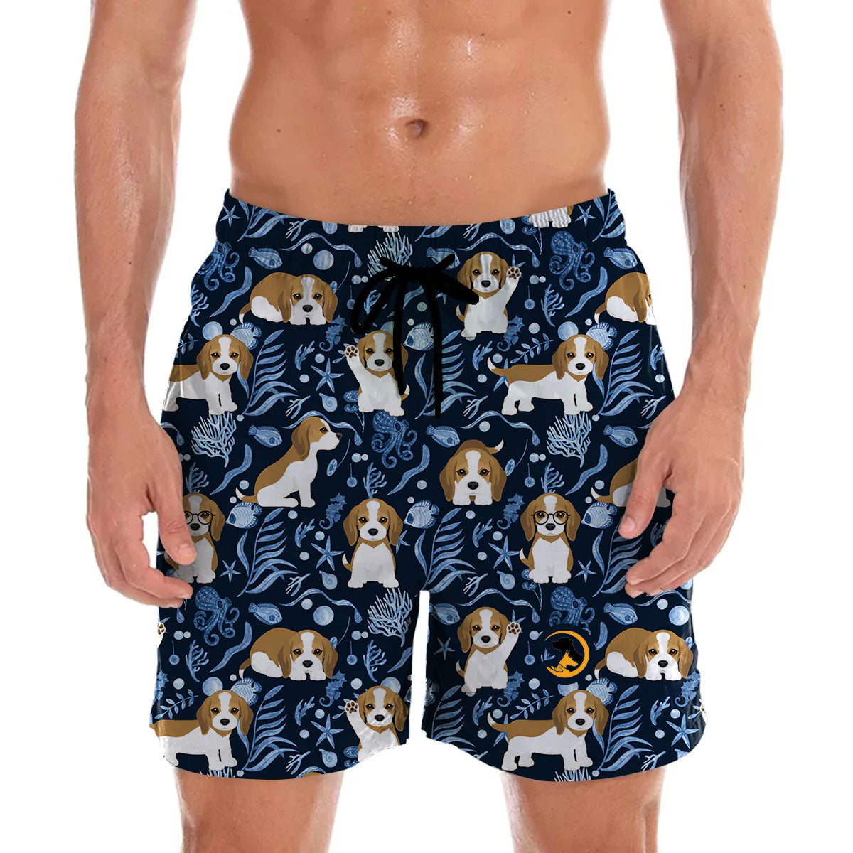 Beagle - Hawaiian Shorts