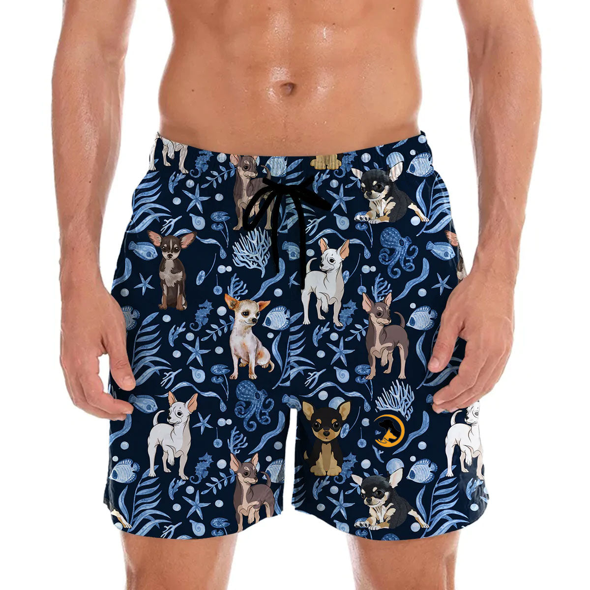 Chihuahua - Hawaiian Shorts