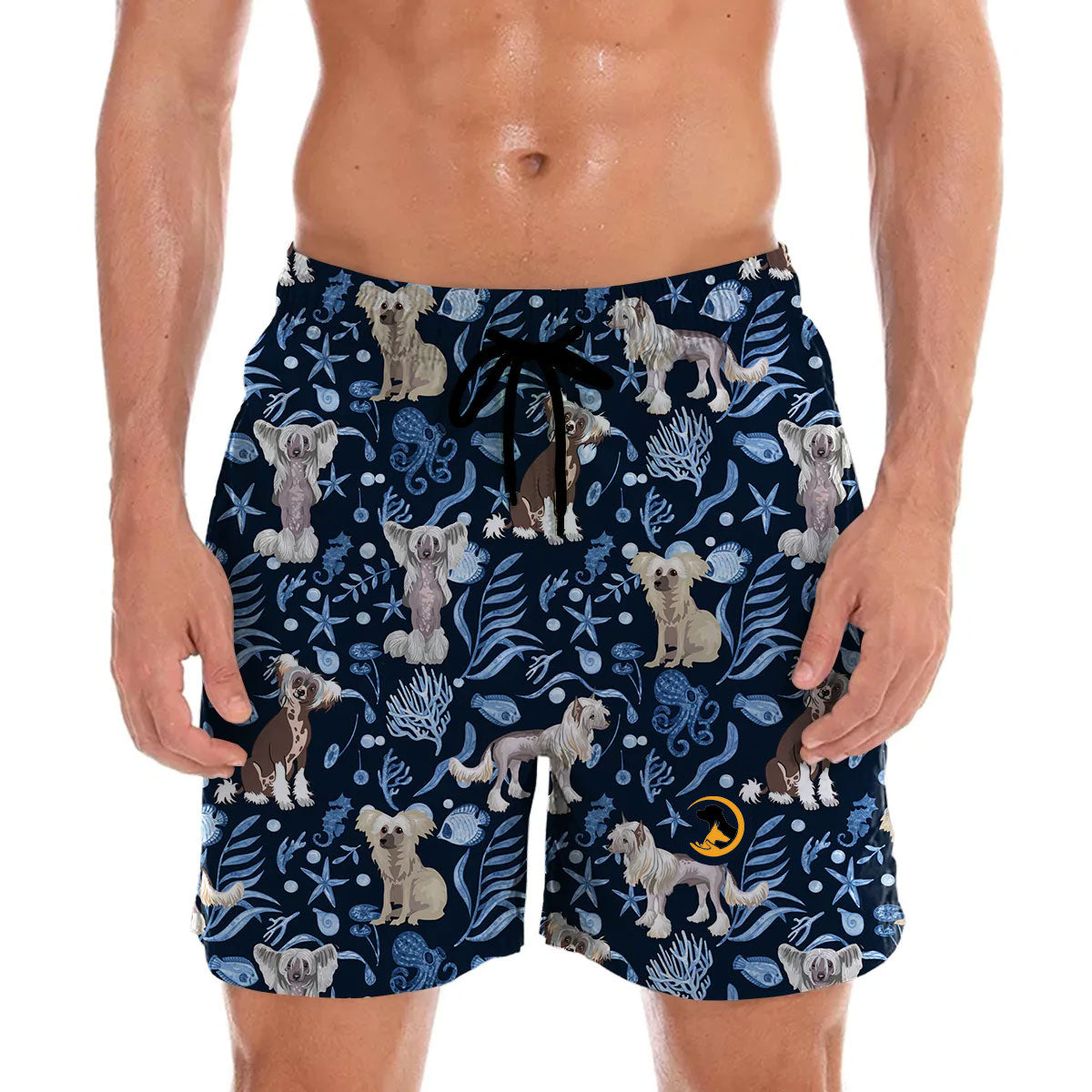 Chinese Crested - Hawaiian Shorts