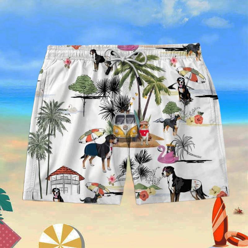 GREATER SWISS MOUNTAIN DOG Beach Shorts