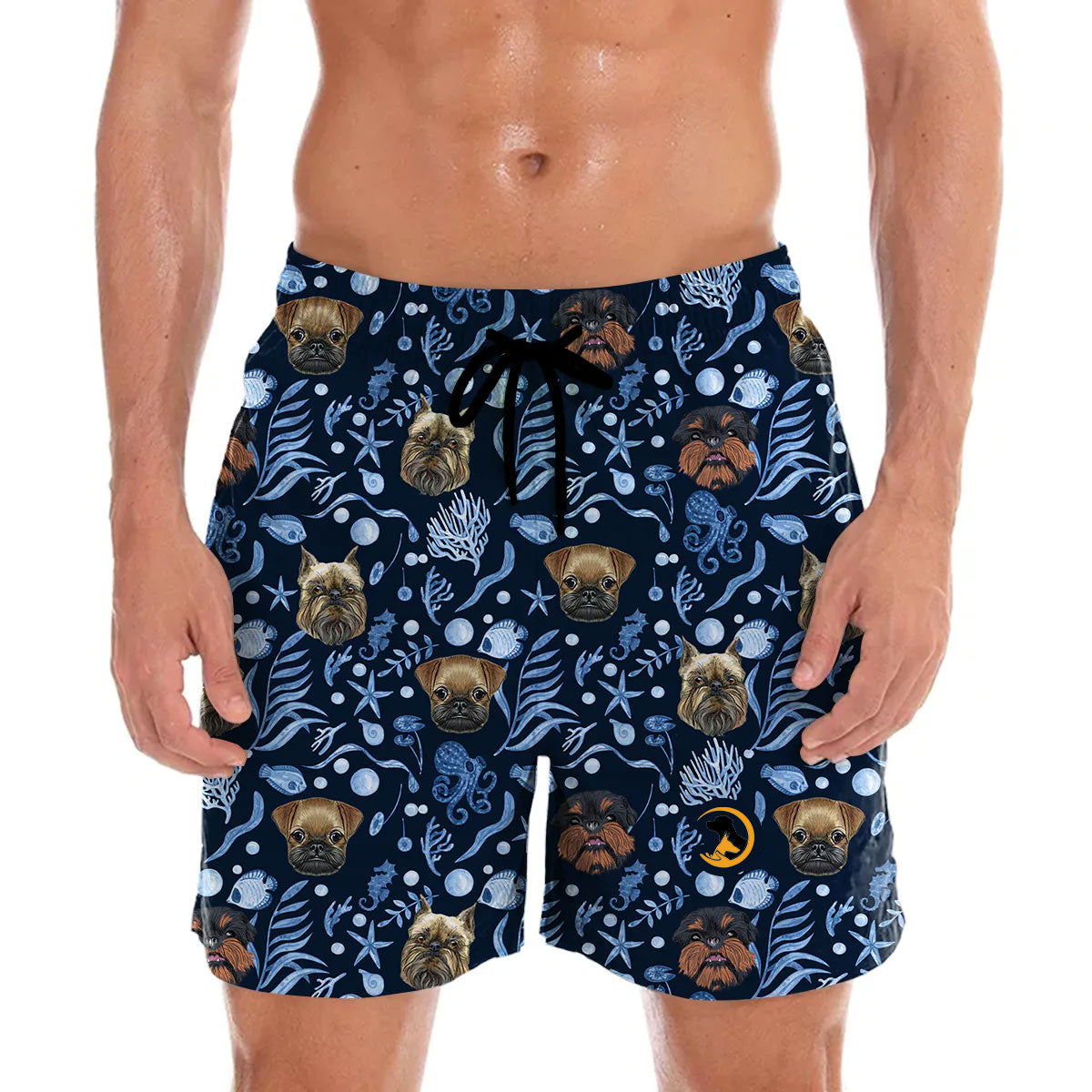 Griffon Bruxellois - Hawaiian Shorts