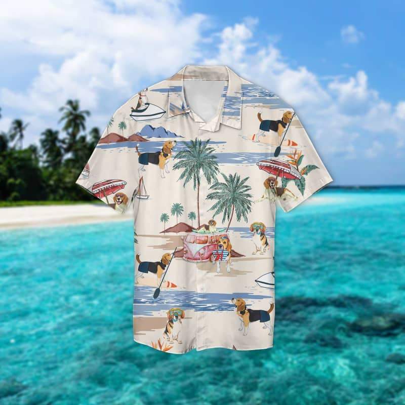 Harrier Summer Beach Hawaiian Shirt