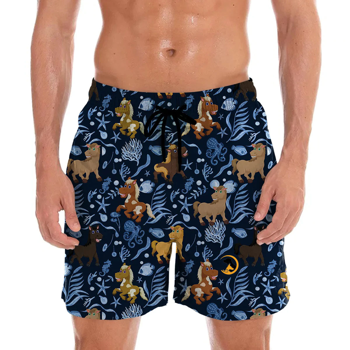 Horse - Hawaiian Shorts