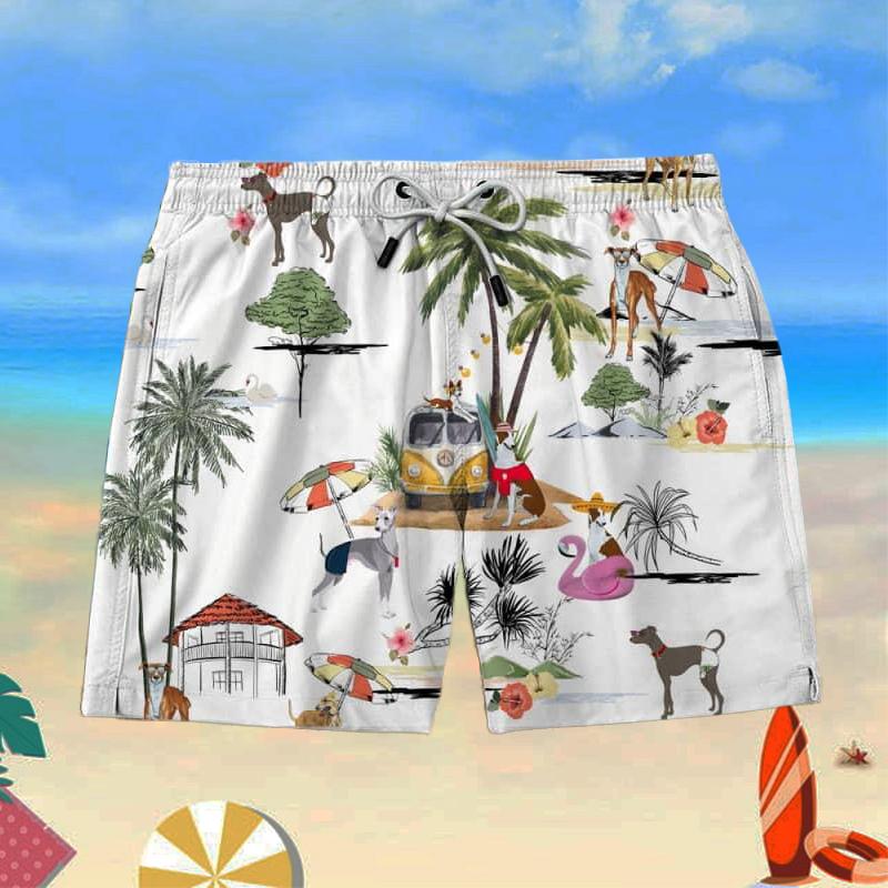 ITALIAN GREYHOUND Beach Shorts