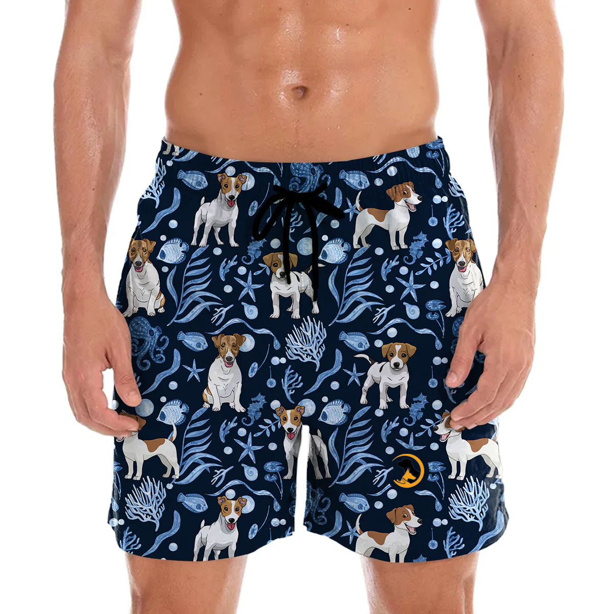 Jack Russell Terrier - Hawaiian Shorts