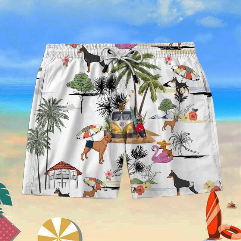 MINIATURE PINSCHER Beach Shorts