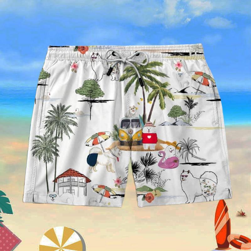 SAMOYED Beach Shorts