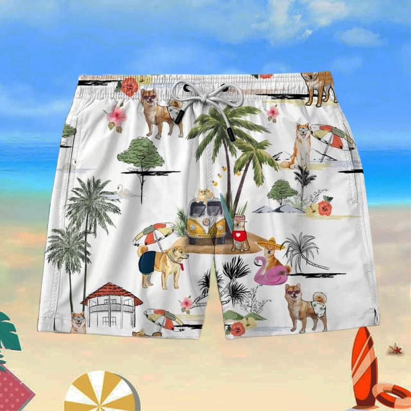 SHIBA INU Beach Shorts