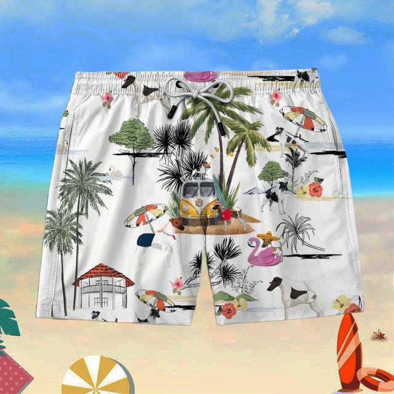 SMOOTH FOX TERRIER Beach Shorts