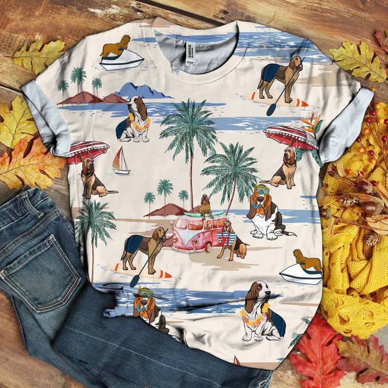 Bloodhound Beach 3D Shirt