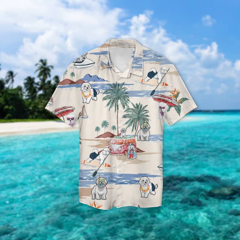 Bolognese Summer Beach Hawaiian Shirt