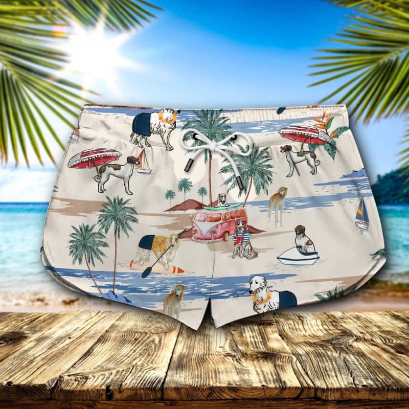 Borzoi Summer Beach Shorts 2