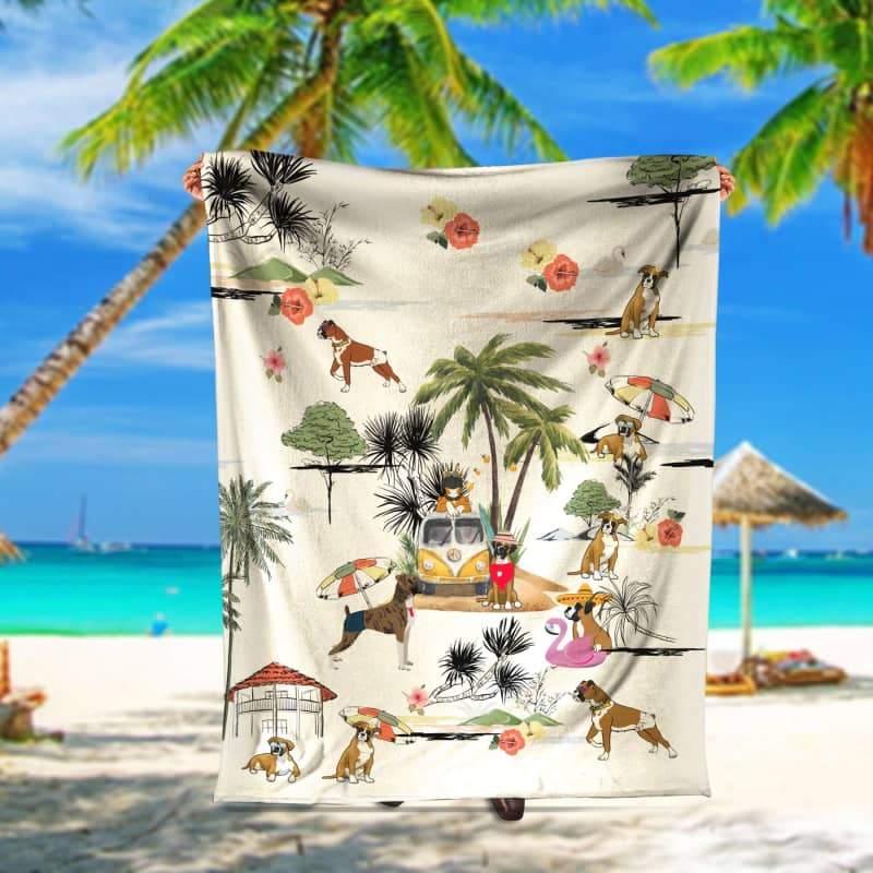 BOXER Summer Beach Blanket - FA