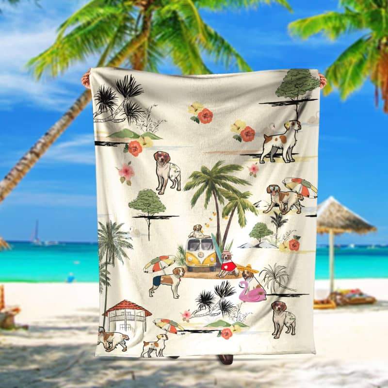 BRITTANY Summer Beach Blanket - FA