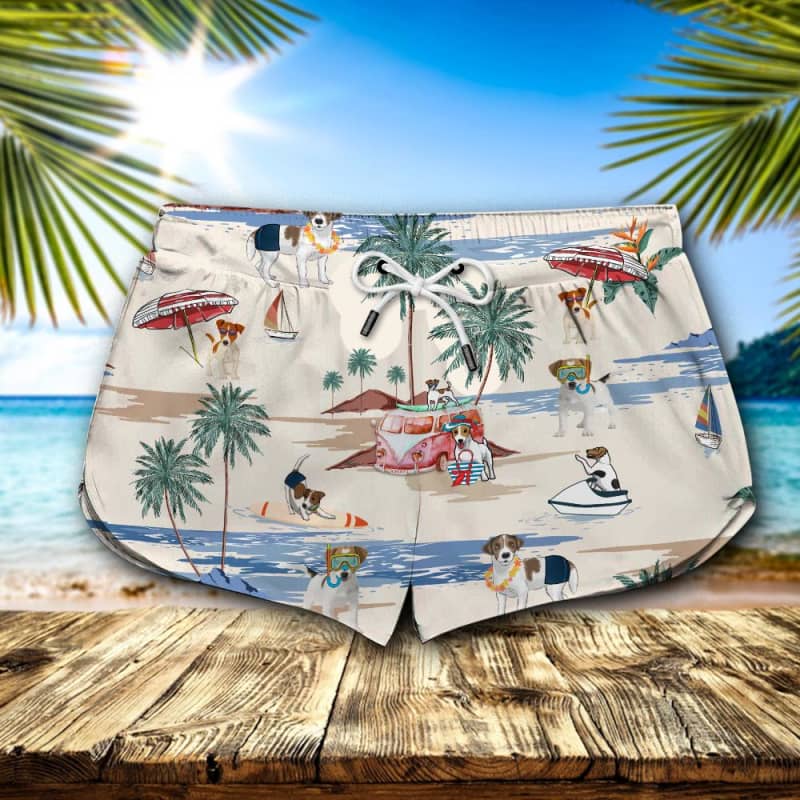 Jack Russell Terrier Summer Beach Shorts 2