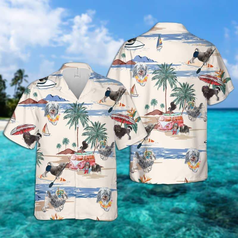 Lowchen Summer Beach Hawaiian Shirt