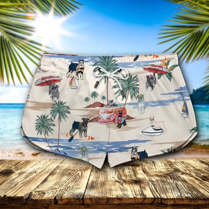 Miniature Schnauzer Summer Beach Shorts 2