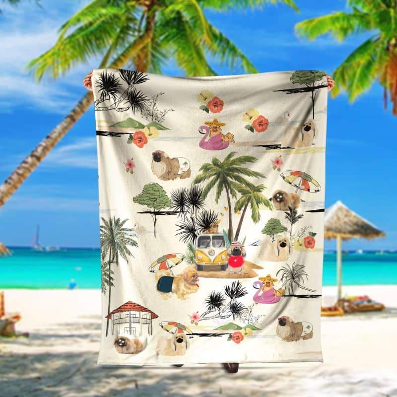 PEKINGESE Summer Beach Towel